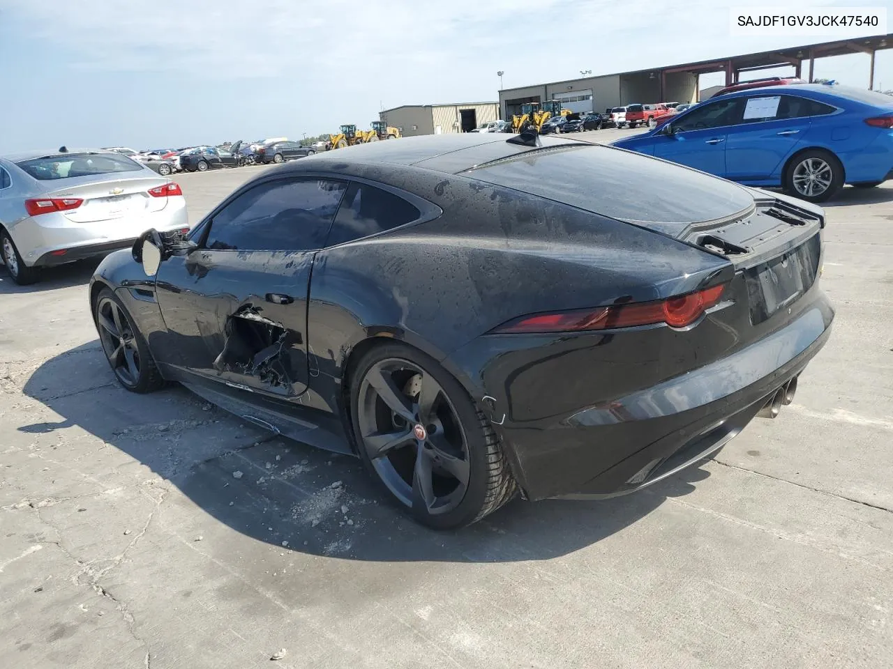 SAJDF1GV3JCK47540 2018 Jaguar F-Type 400 Sport