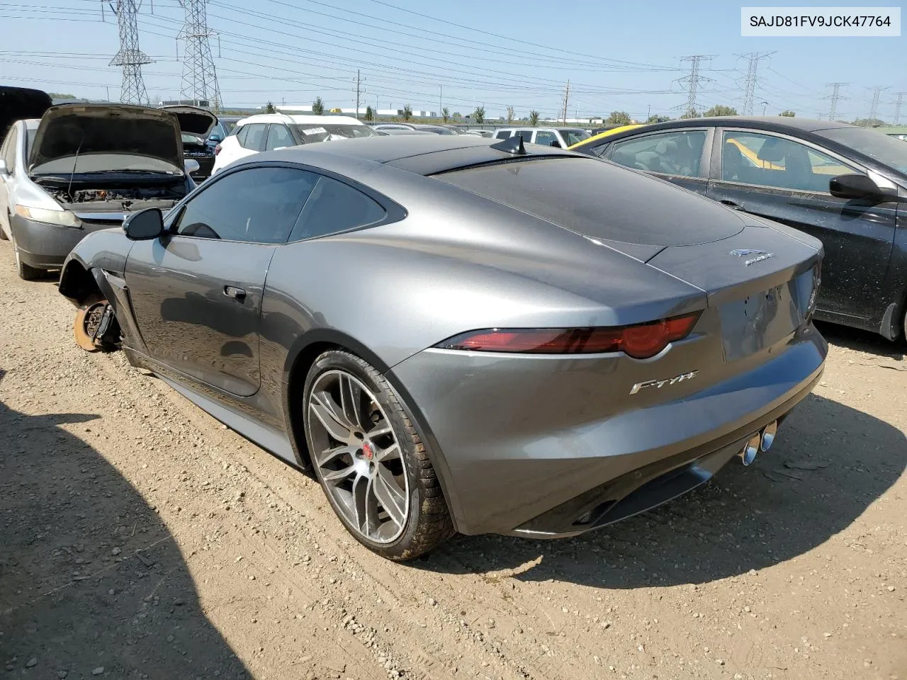 SAJD81FV9JCK47764 2018 Jaguar F-Type R Dynamic