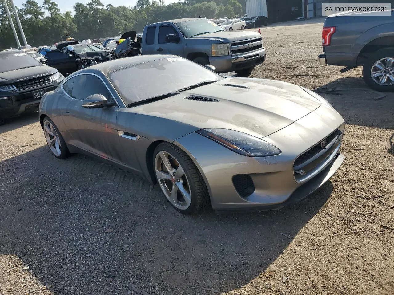 2019 Jaguar F-Type VIN: SAJDD1FV6KCK57231 Lot: 65022074