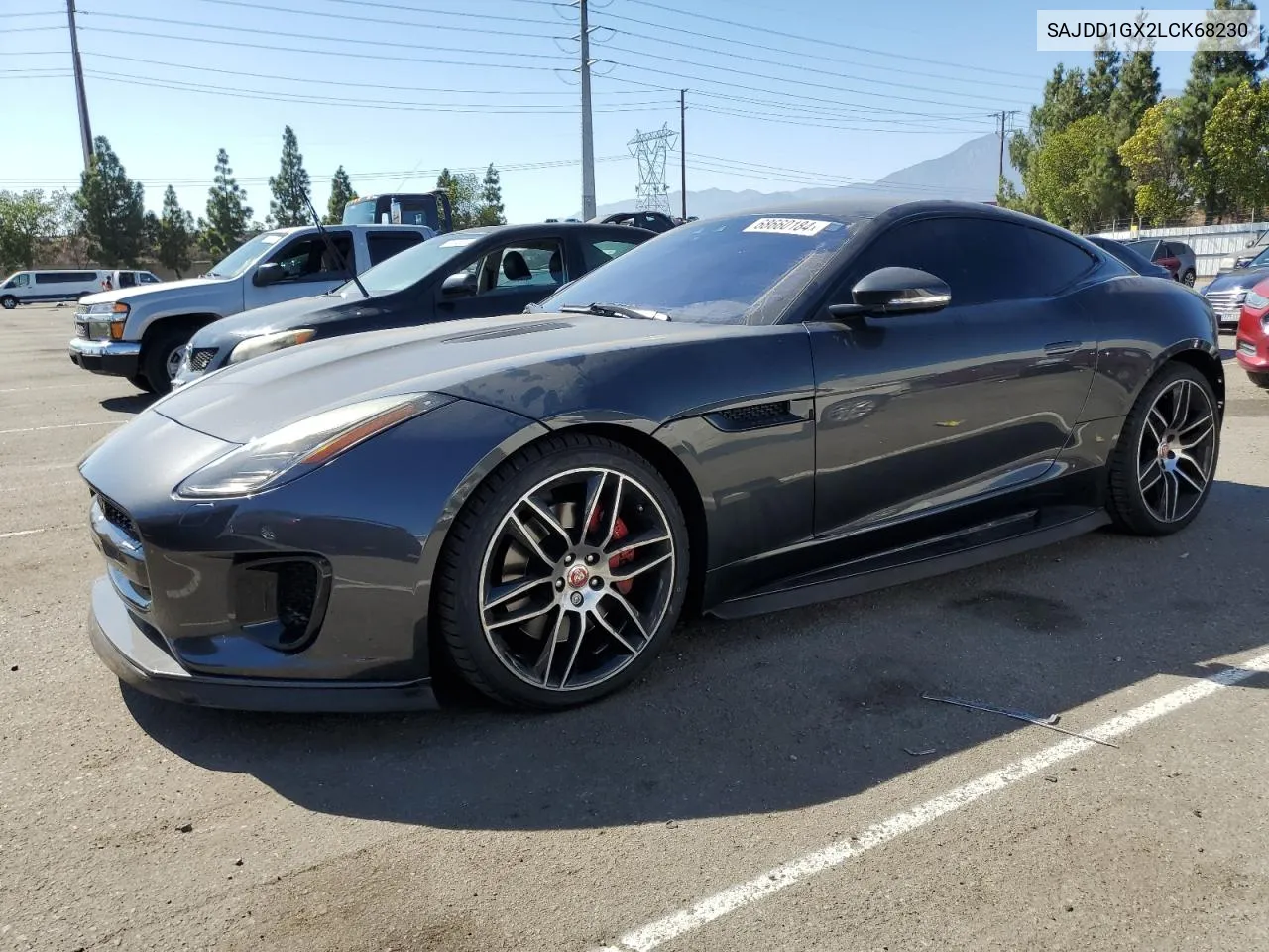 2020 Jaguar F-Type VIN: SAJDD1GX2LCK68230 Lot: 68660184