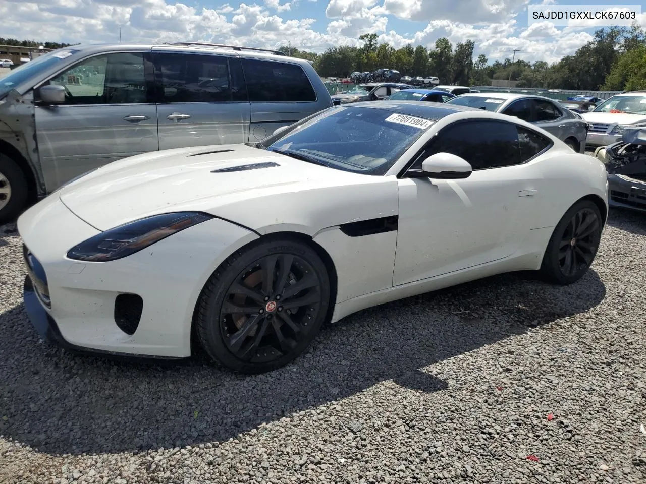 SAJDD1GXXLCK67603 2020 Jaguar F-Type