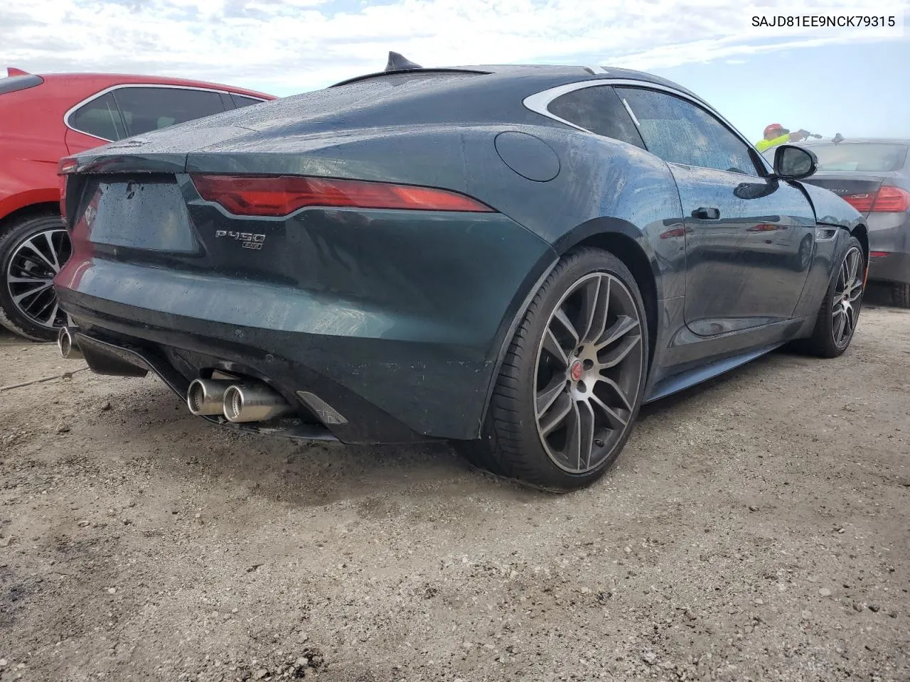 2022 Jaguar F-Type R Dynamic VIN: SAJD81EE9NCK79315 Lot: 77945374