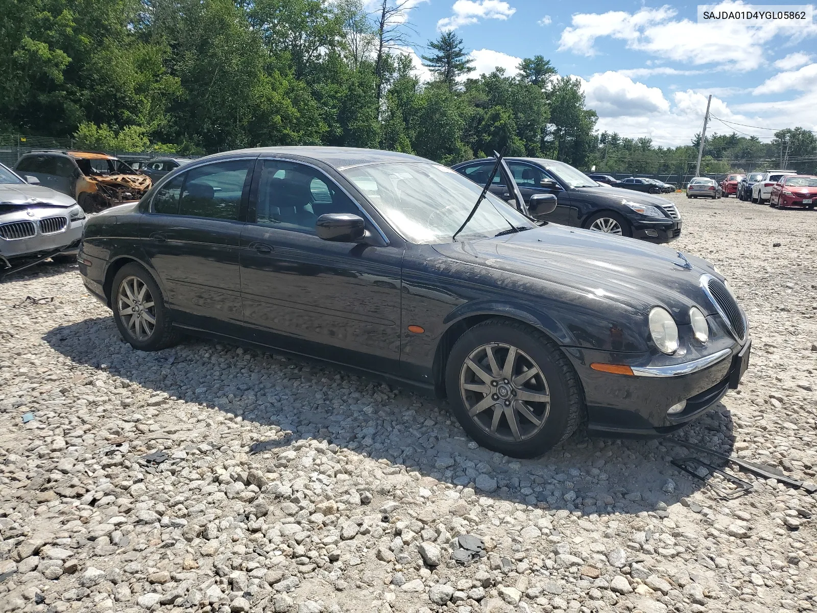 2000 Jaguar S-Type VIN: SAJDA01D4YGL05862 Lot: 62759684