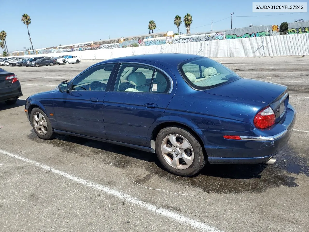 2000 Jaguar S-Type VIN: SAJDA01C6YFL37242 Lot: 66225244