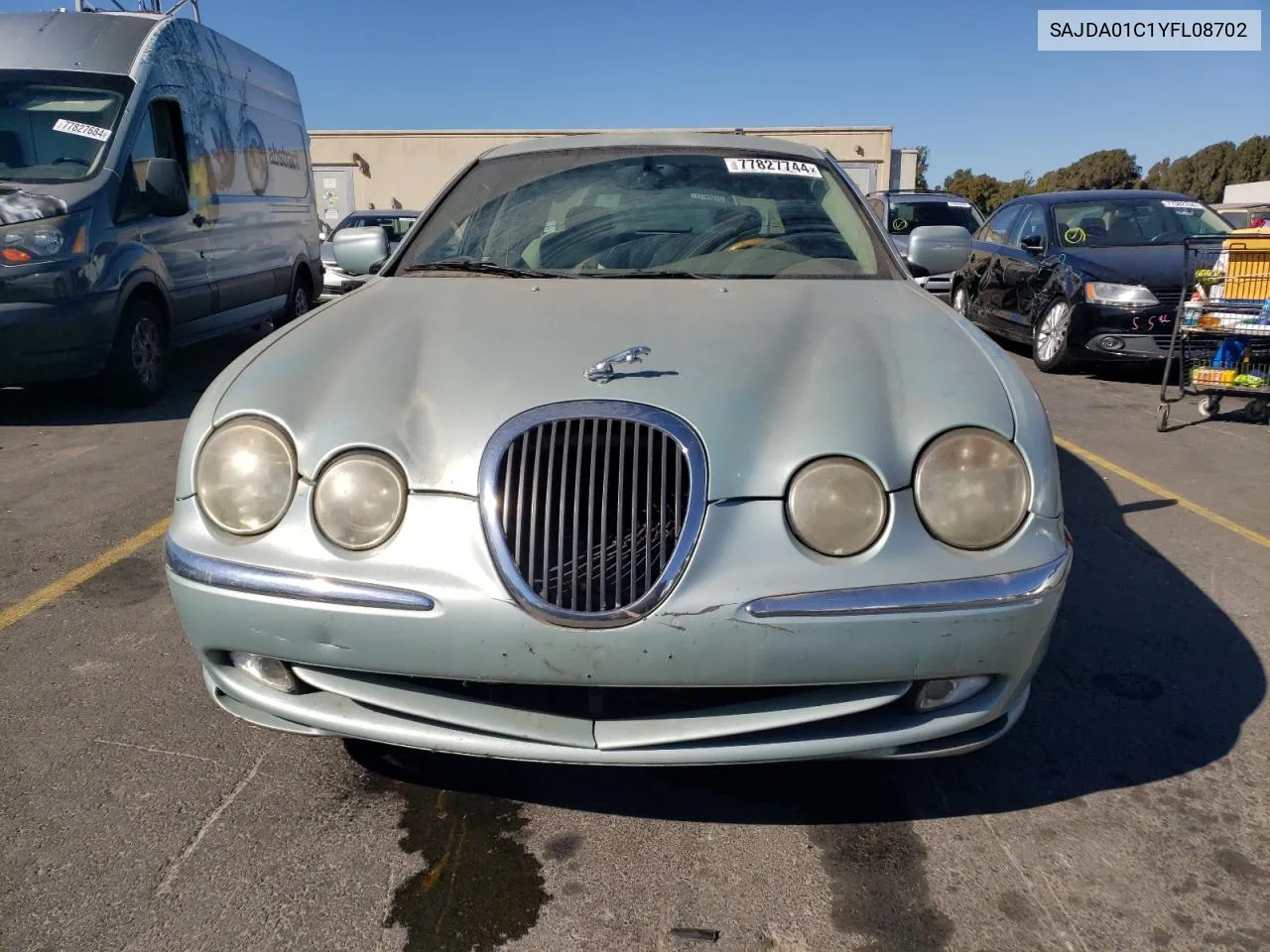 2000 Jaguar S-Type VIN: SAJDA01C1YFL08702 Lot: 77827744