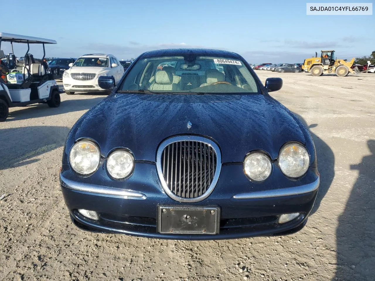 2000 Jaguar S-Type VIN: SAJDA01C4YFL66769 Lot: 80649474