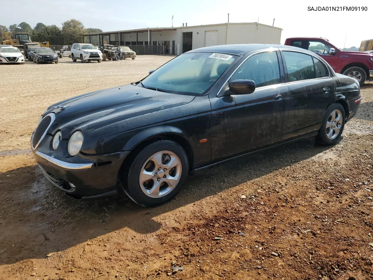 2001 Jaguar S-Type VIN: SAJDA01N21FM09190 Lot: 78020044