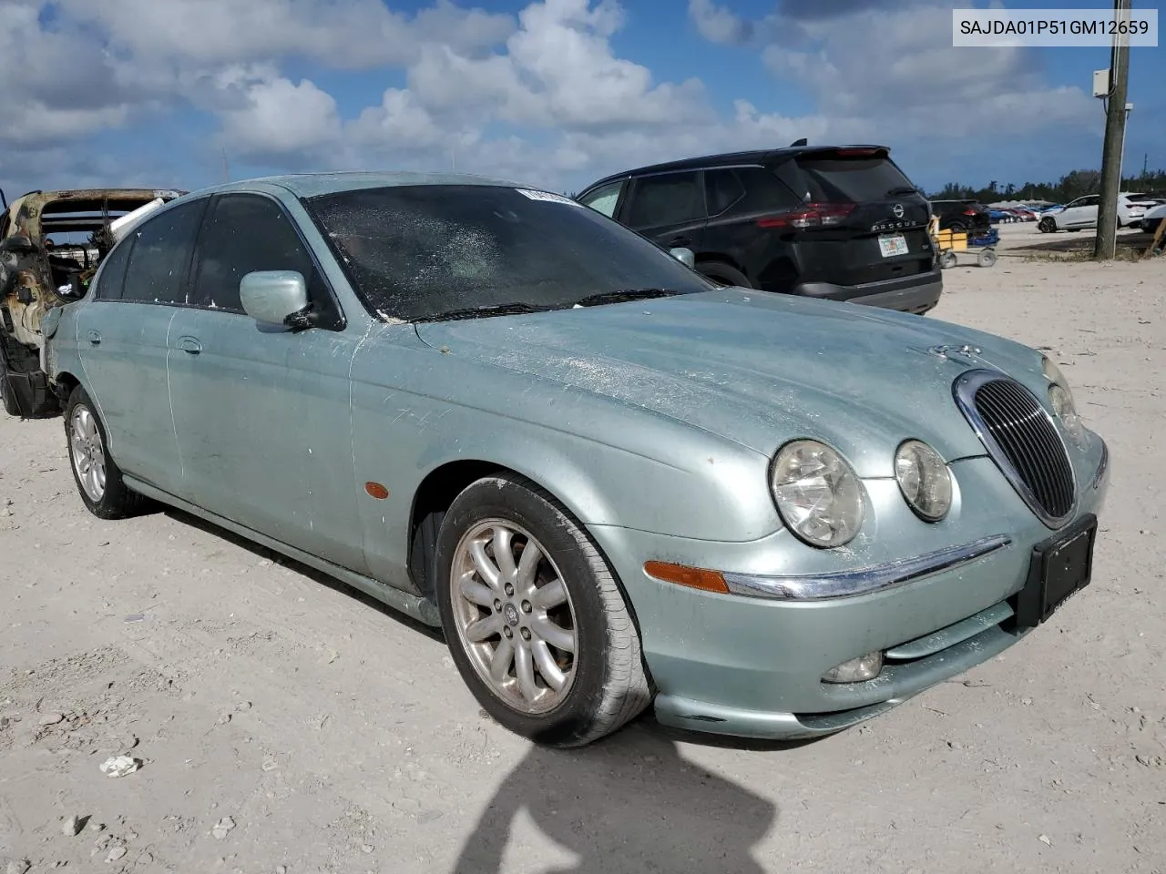 2001 Jaguar S-Type VIN: SAJDA01P51GM12659 Lot: 79412564