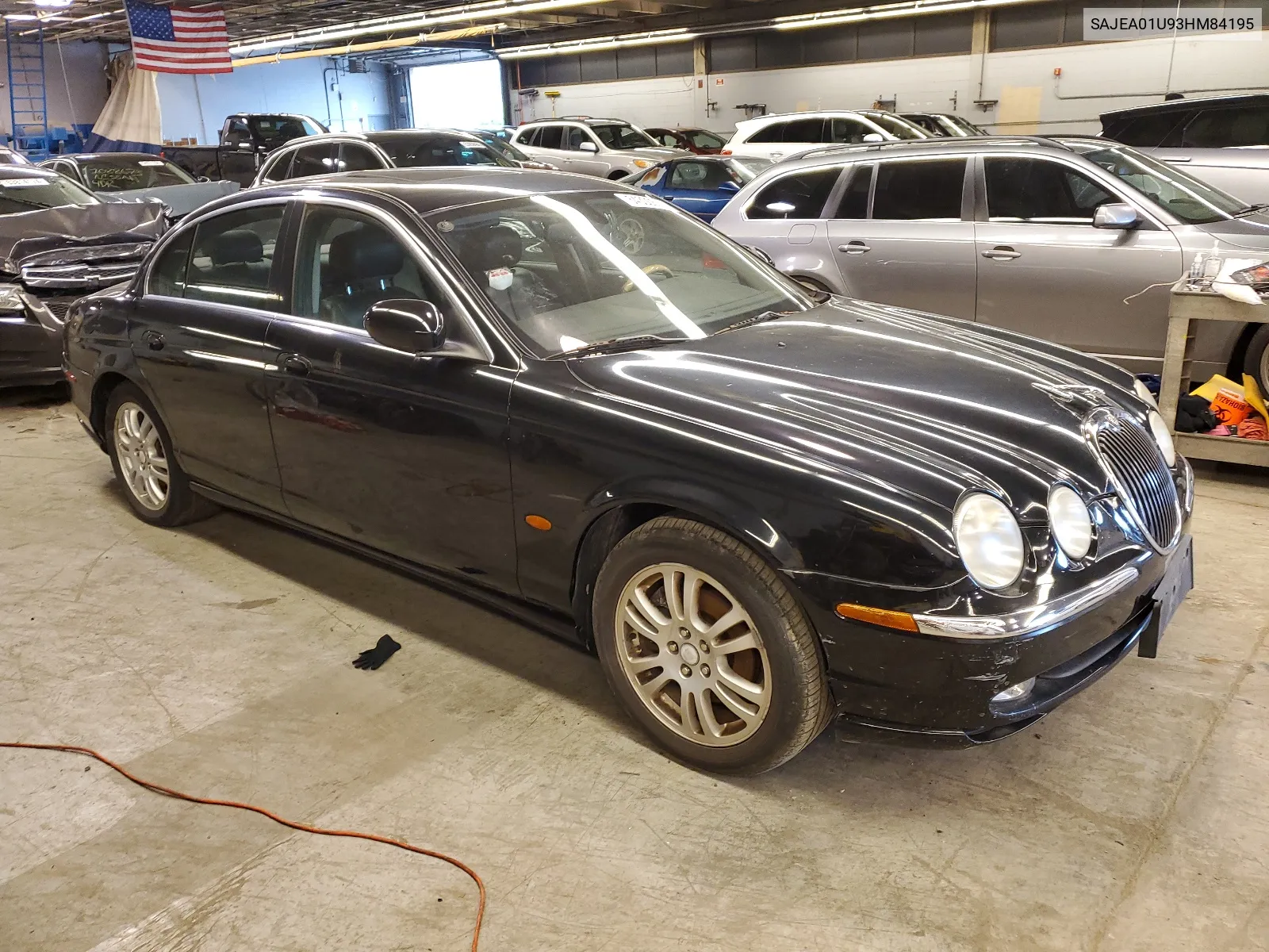 2003 Jaguar S-Type VIN: SAJEA01U93HM84195 Lot: 54300574