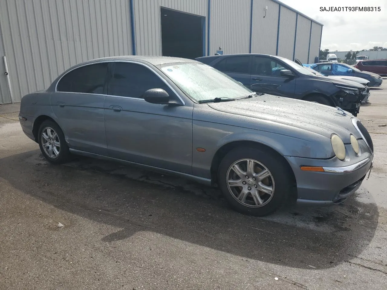 2003 Jaguar S-Type VIN: SAJEA01T93FM88315 Lot: 64467654