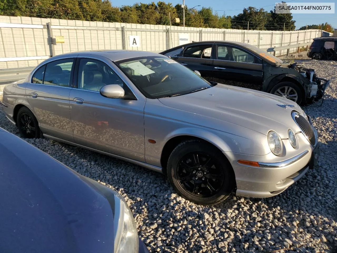 2004 Jaguar S-Type VIN: SAJEA01T44FN00775 Lot: 74877954