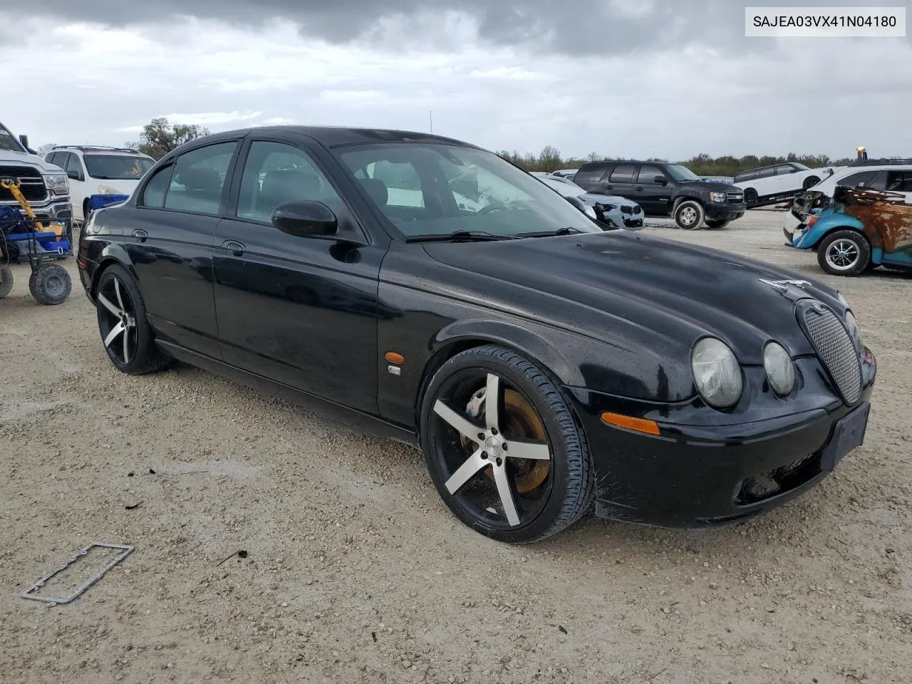 2004 Jaguar S-Type R VIN: SAJEA03VX41N04180 Lot: 79180744