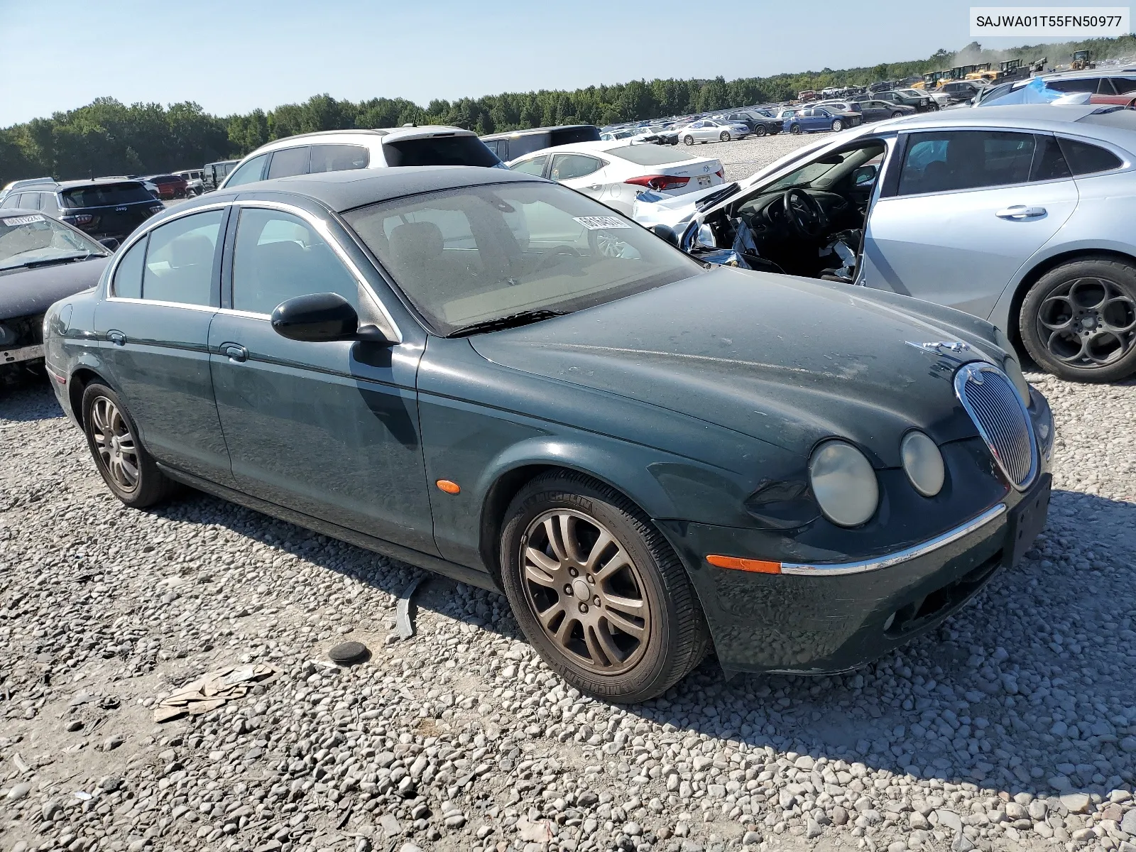 2005 Jaguar S-Type VIN: SAJWA01T55FN50977 Lot: 68164574