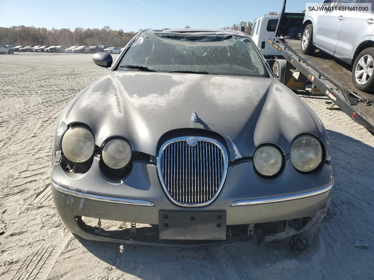 2005 Jaguar S-Type VIN: SAJWA01T45FN41090 Lot: 77372884