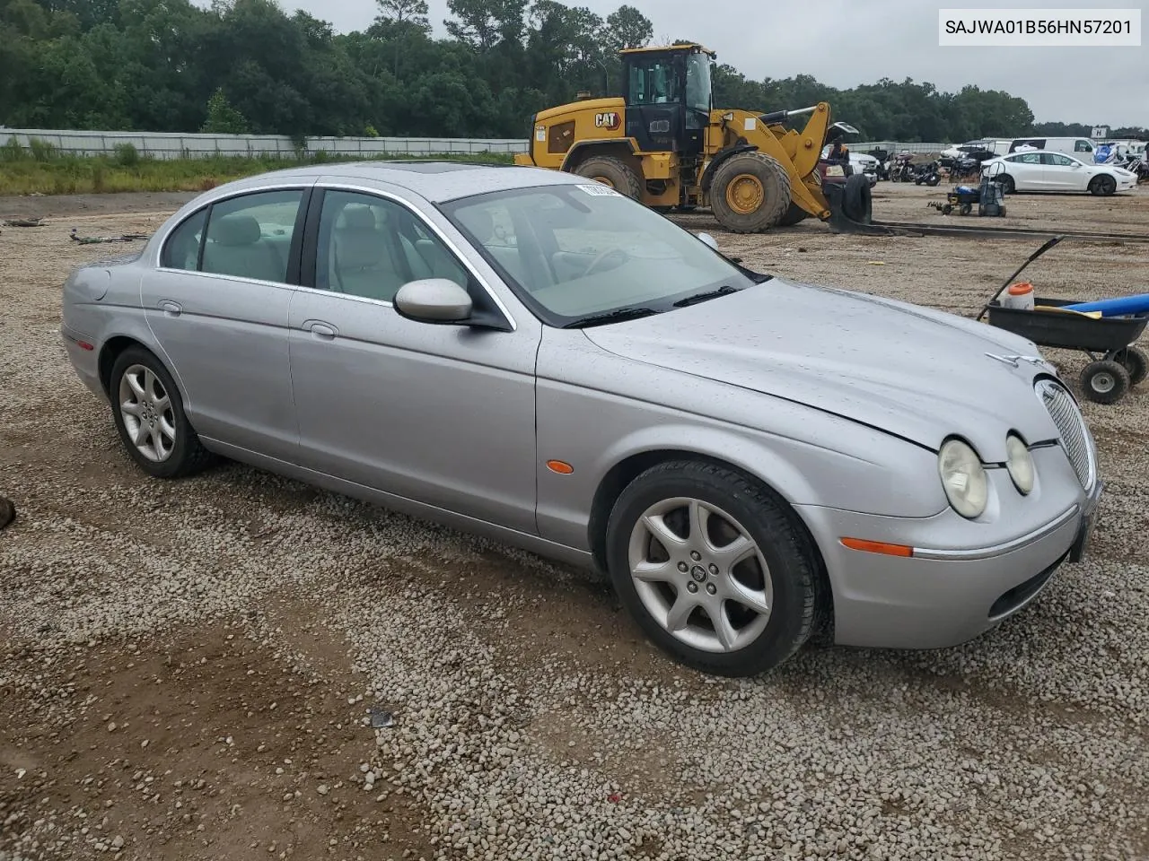 2006 Jaguar S-Type 4.2 VIN: SAJWA01B56HN57201 Lot: 70878244