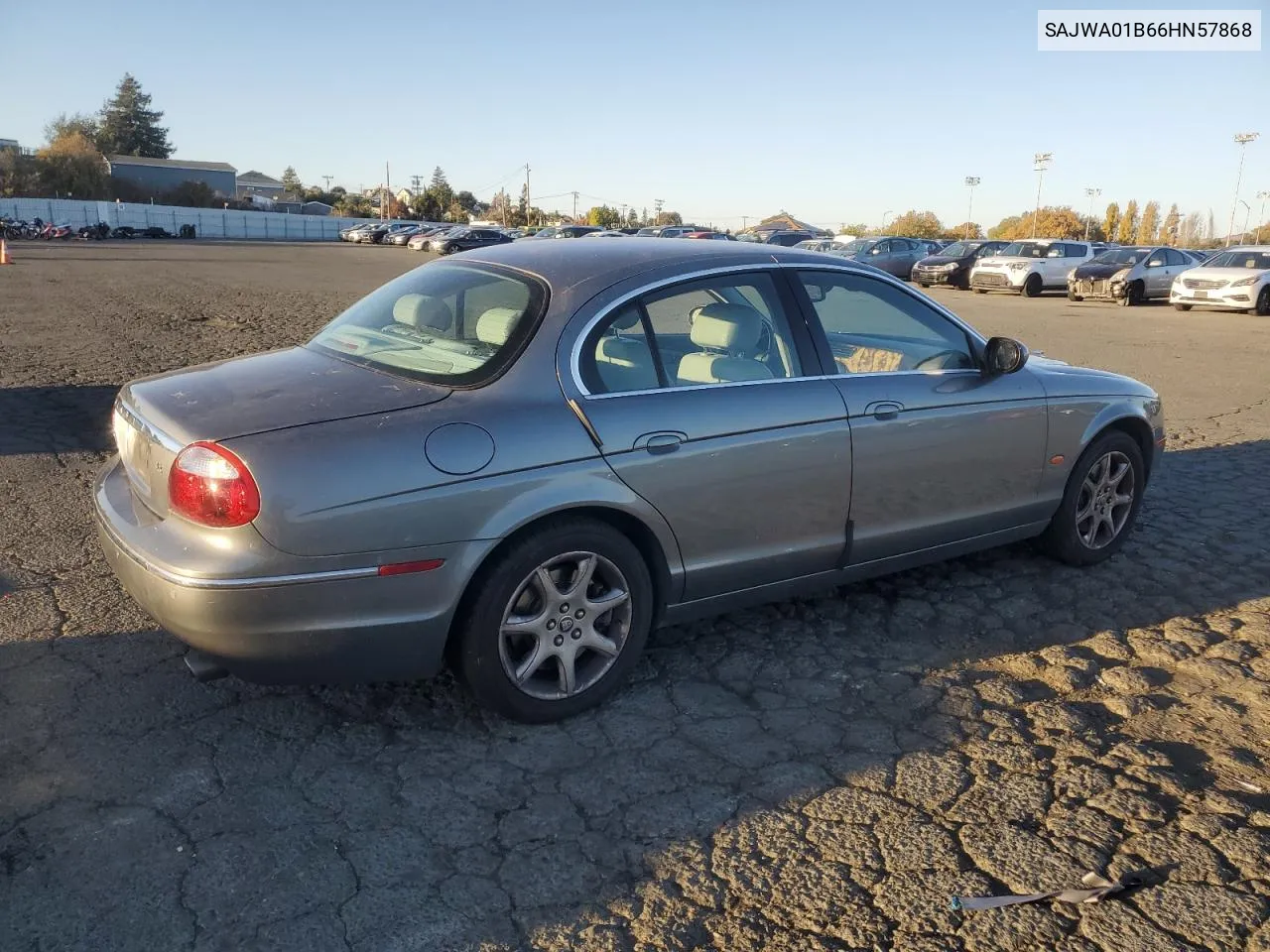 2006 Jaguar S-Type 4.2 VIN: SAJWA01B66HN57868 Lot: 79340404