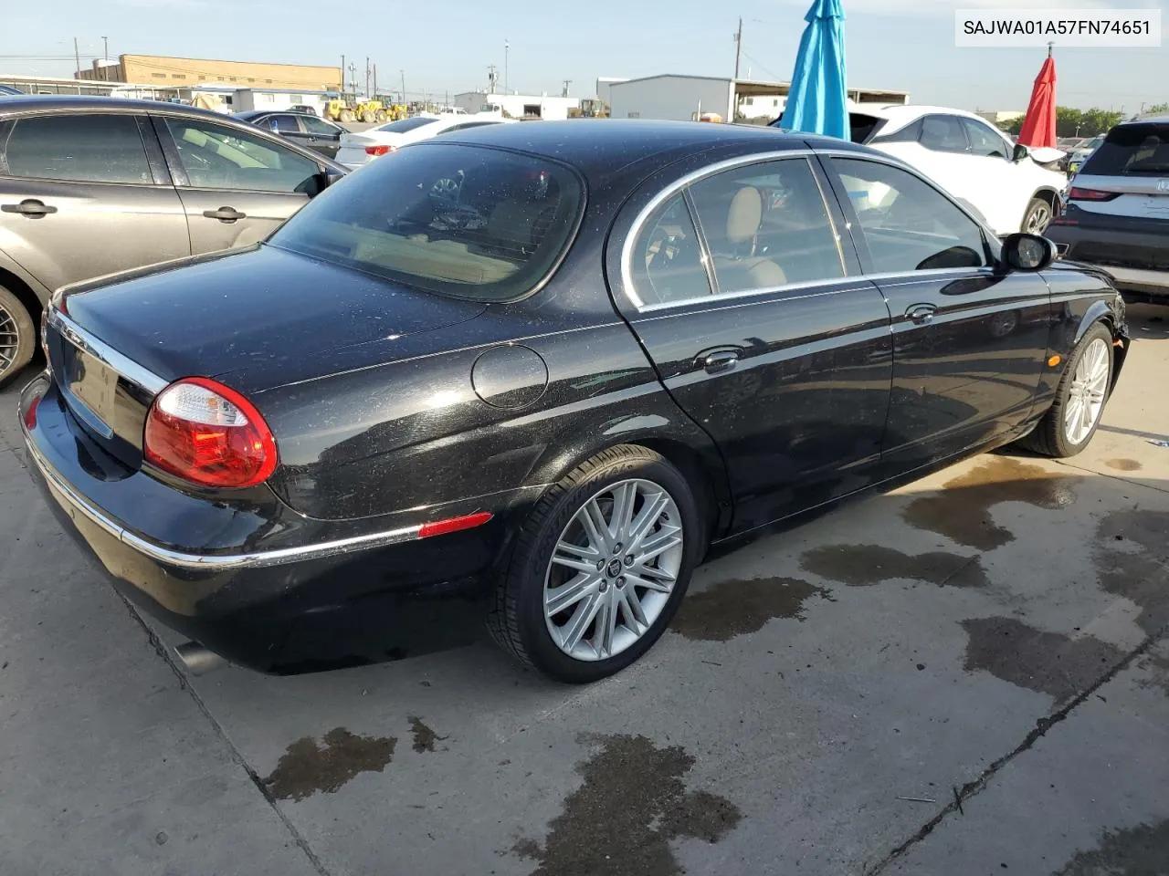 2007 Jaguar S-Type VIN: SAJWA01A57FN74651 Lot: 60143914