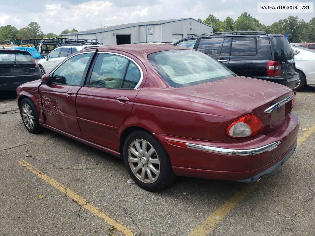 2003 Jaguar X-Type 2.5 VIN: SAJEA51D63XD01731 Lot: 66706734