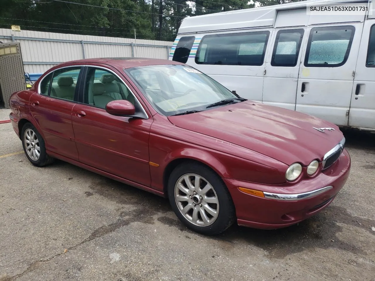 2003 Jaguar X-Type 2.5 VIN: SAJEA51D63XD01731 Lot: 66706734