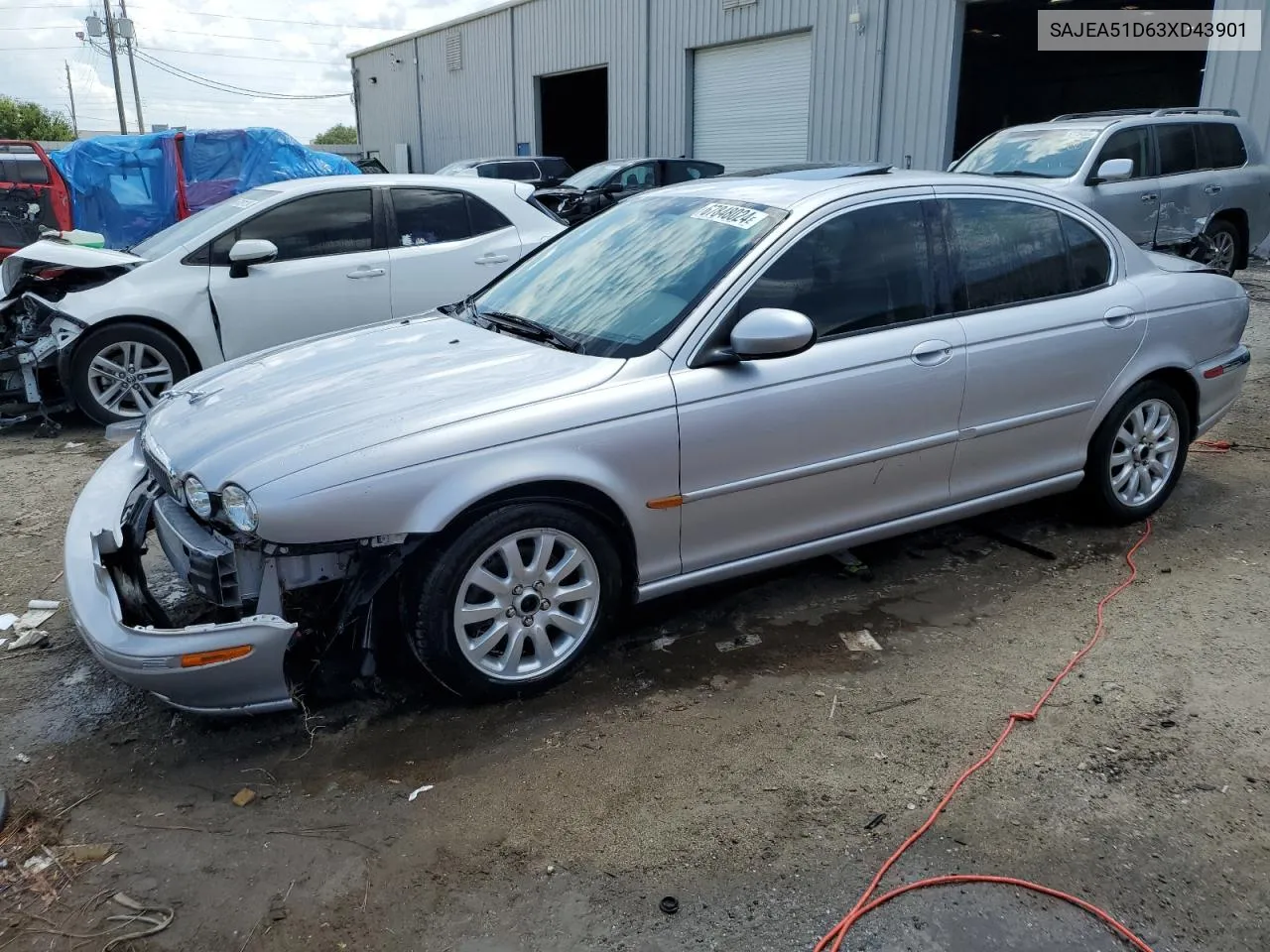 SAJEA51D63XD43901 2003 Jaguar X-Type 2.5