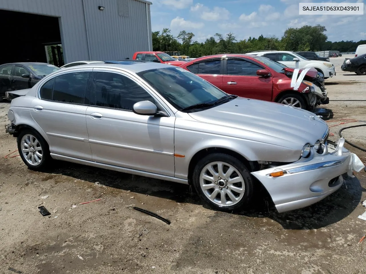 2003 Jaguar X-Type 2.5 VIN: SAJEA51D63XD43901 Lot: 67848024