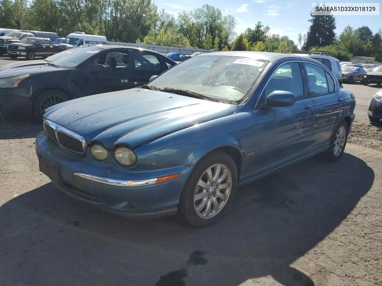 SAJEA51D33XD18129 2003 Jaguar X-Type 2.5