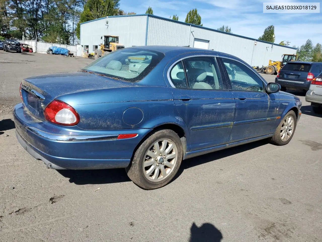 SAJEA51D33XD18129 2003 Jaguar X-Type 2.5