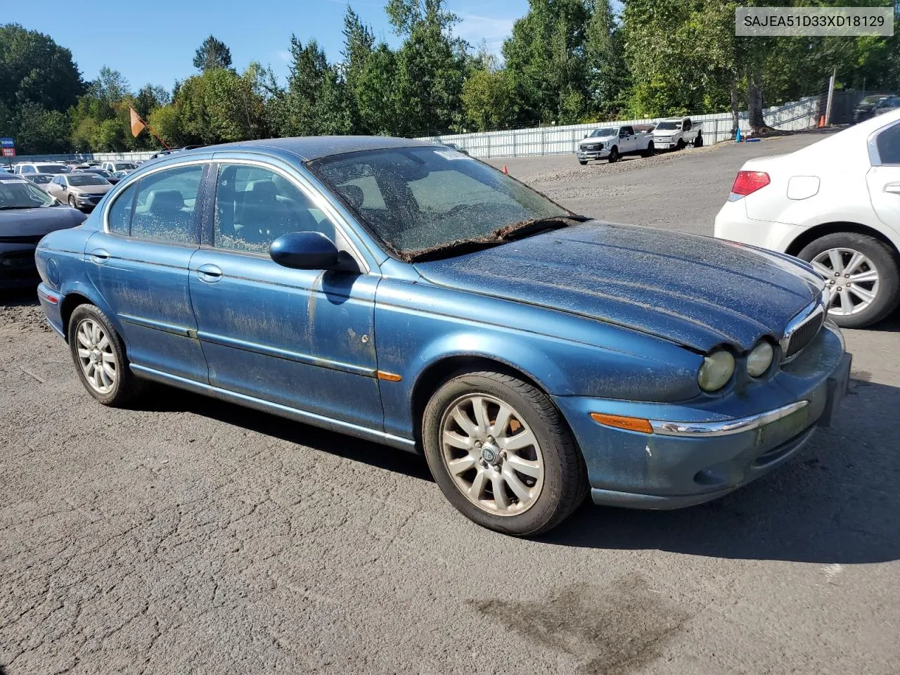 SAJEA51D33XD18129 2003 Jaguar X-Type 2.5