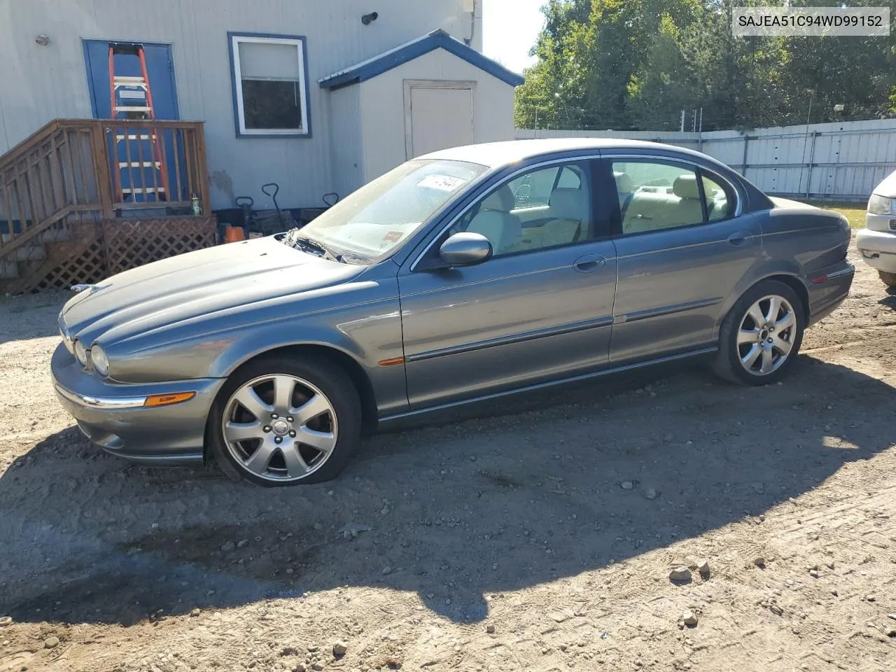 2004 Jaguar X-Type 3.0 VIN: SAJEA51C94WD99152 Lot: 70741944