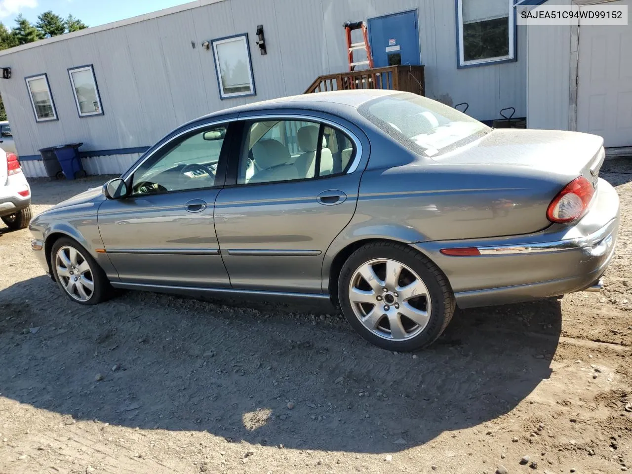 2004 Jaguar X-Type 3.0 VIN: SAJEA51C94WD99152 Lot: 70741944