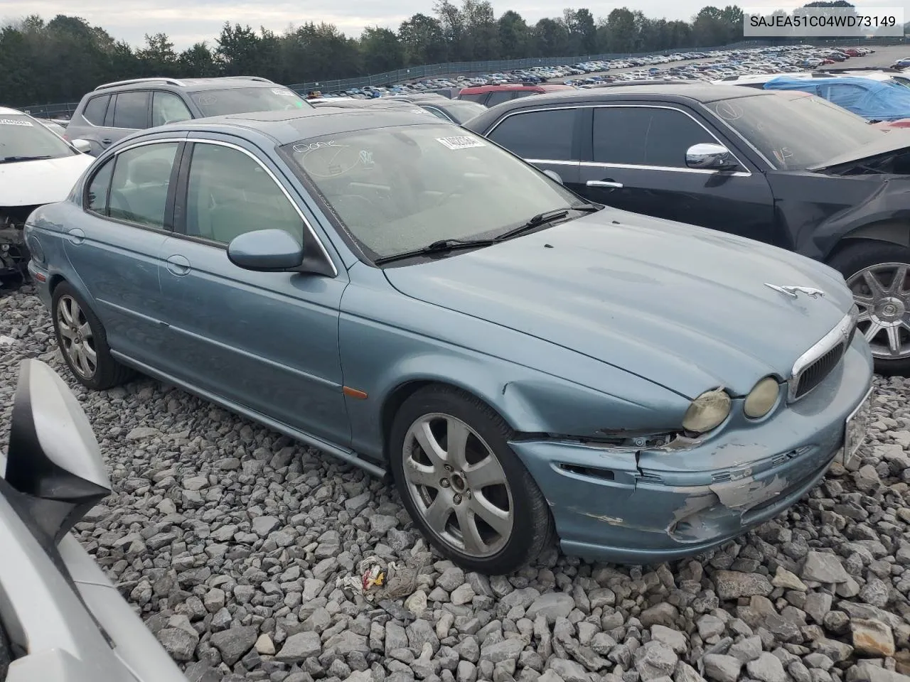 2004 Jaguar X-Type 3.0 VIN: SAJEA51C04WD73149 Lot: 74020364