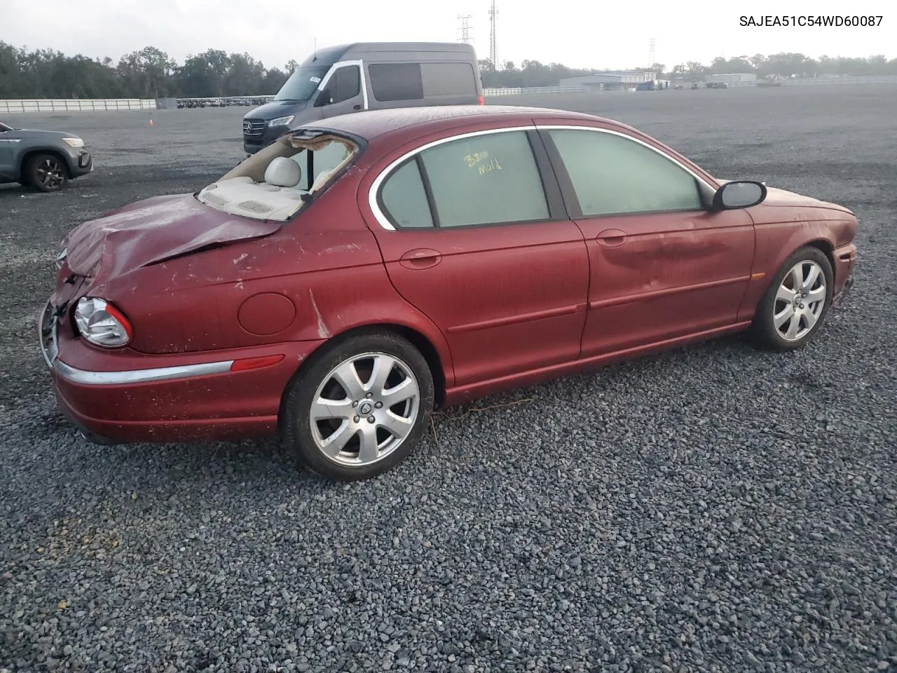 2004 Jaguar X-Type 3.0 VIN: SAJEA51C54WD60087 Lot: 77611854