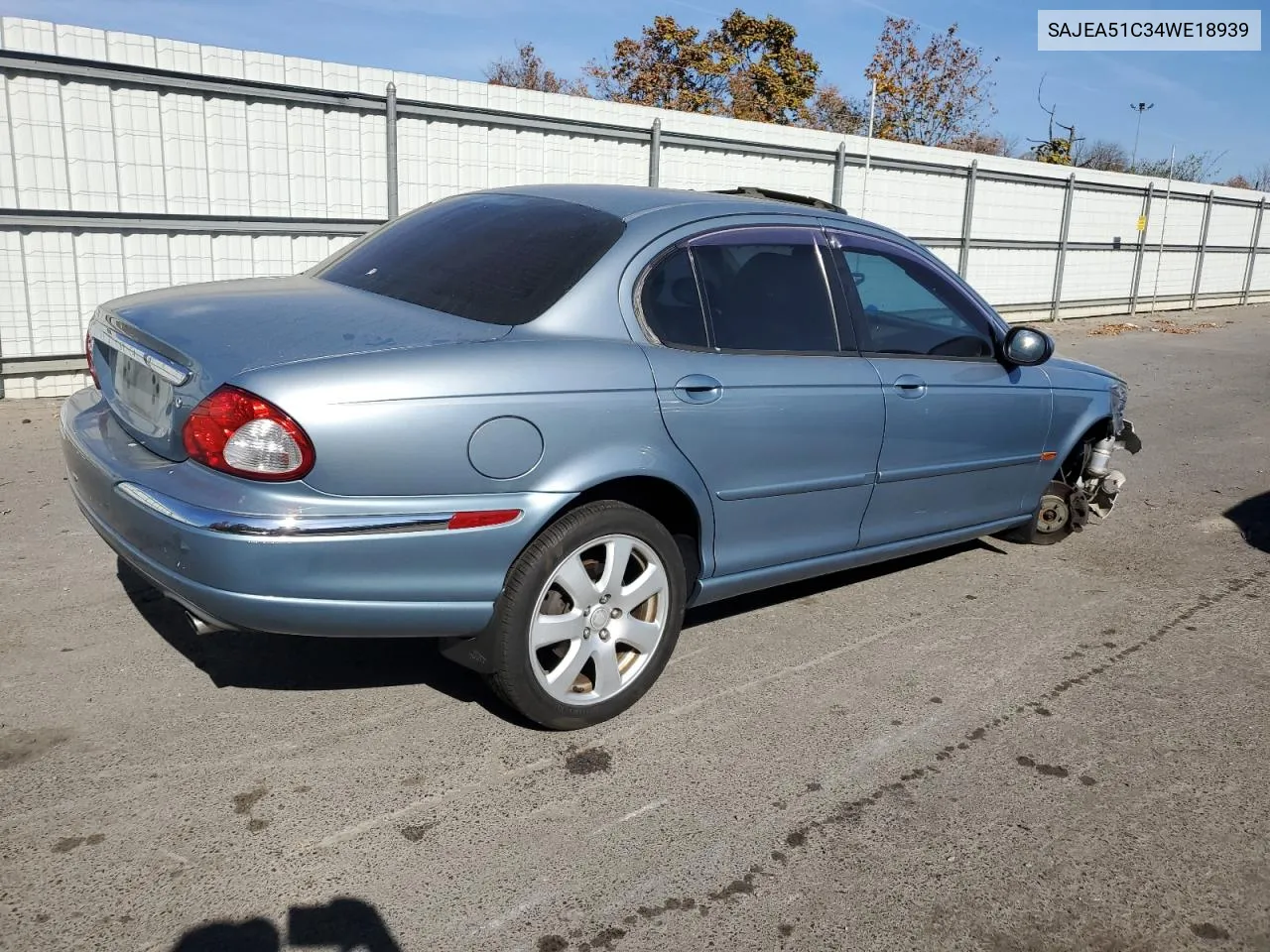 2004 Jaguar X-Type 3.0 VIN: SAJEA51C34WE18939 Lot: 77796274