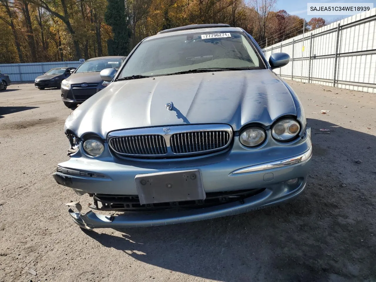 2004 Jaguar X-Type 3.0 VIN: SAJEA51C34WE18939 Lot: 77796274