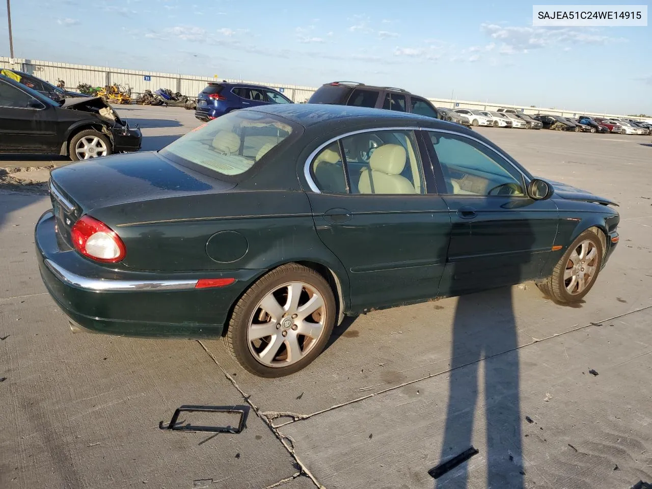 2004 Jaguar X-Type 3.0 VIN: SAJEA51C24WE14915 Lot: 77828734