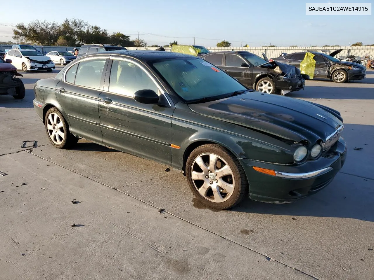 2004 Jaguar X-Type 3.0 VIN: SAJEA51C24WE14915 Lot: 77828734