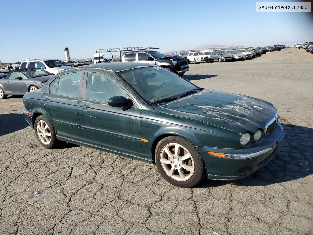 2004 Jaguar X-Type 2.5 VIN: SAJEB52D94XD67350 Lot: 80131904