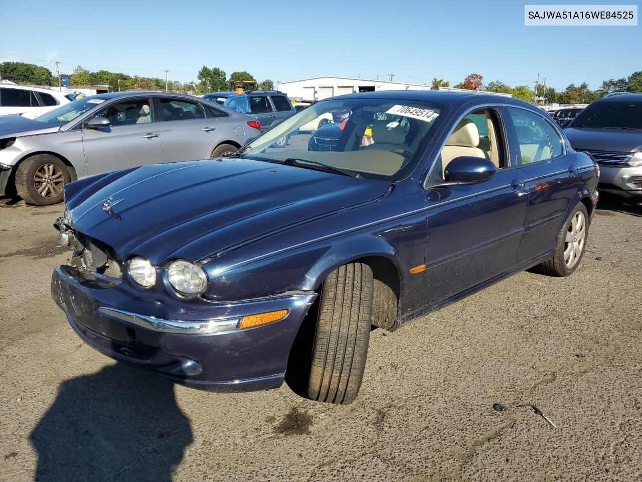 SAJWA51A16WE84525 2006 Jaguar X-Type 3.0