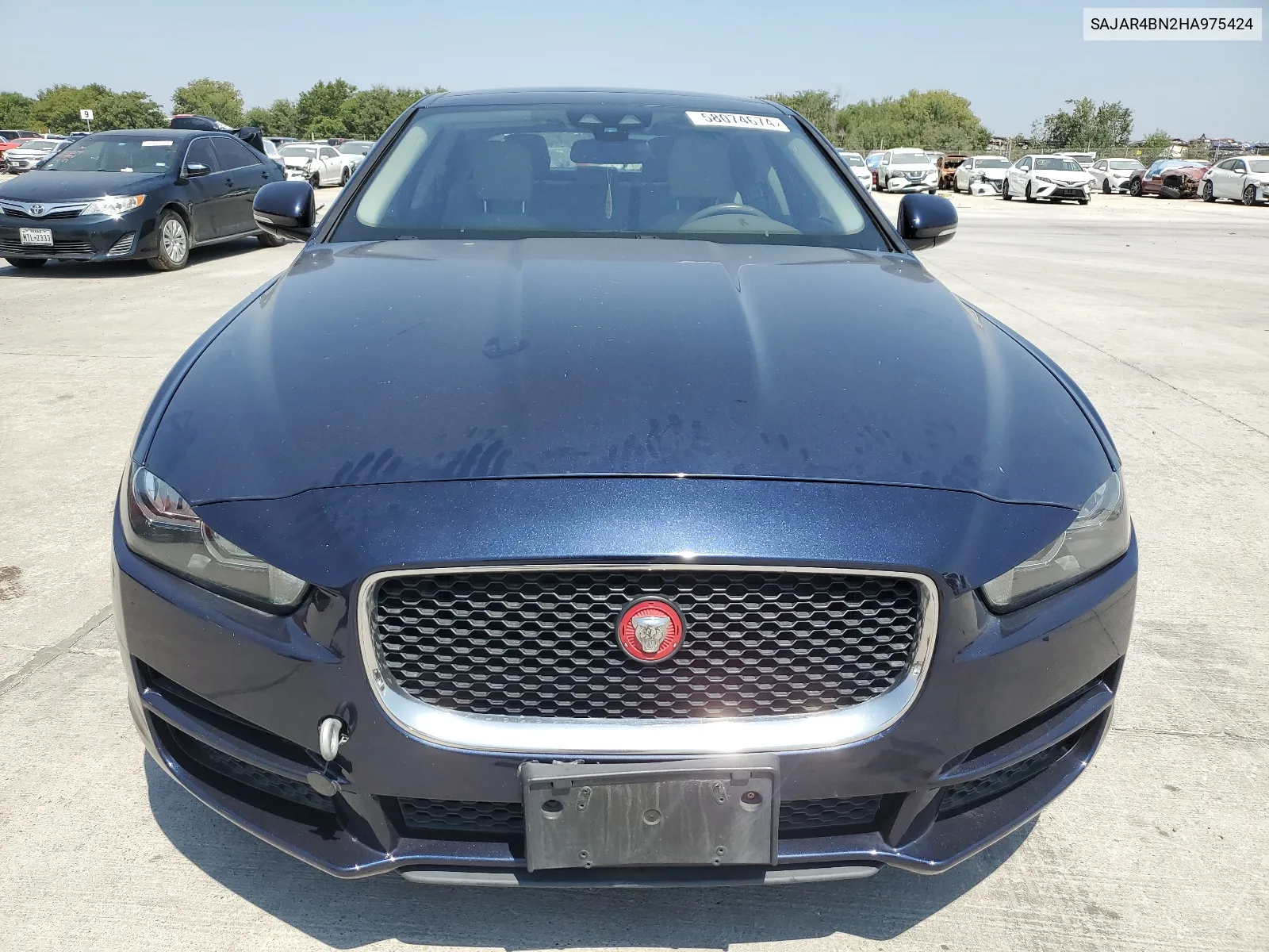 2017 Jaguar Xe VIN: SAJAR4BN2HA975424 Lot: 58074674