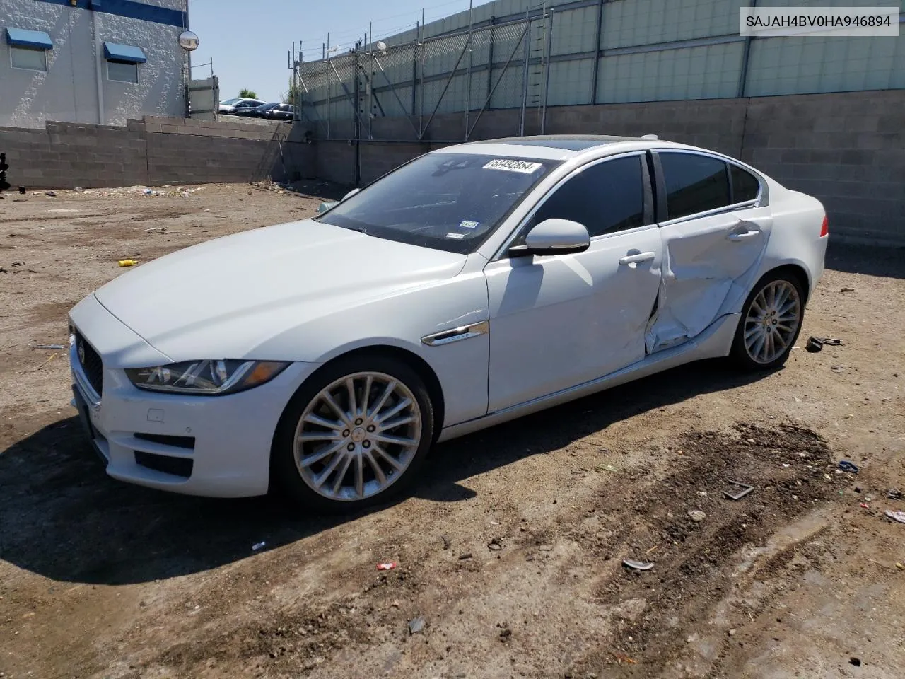 2017 Jaguar Xe First Edition VIN: SAJAH4BV0HA946894 Lot: 58492854