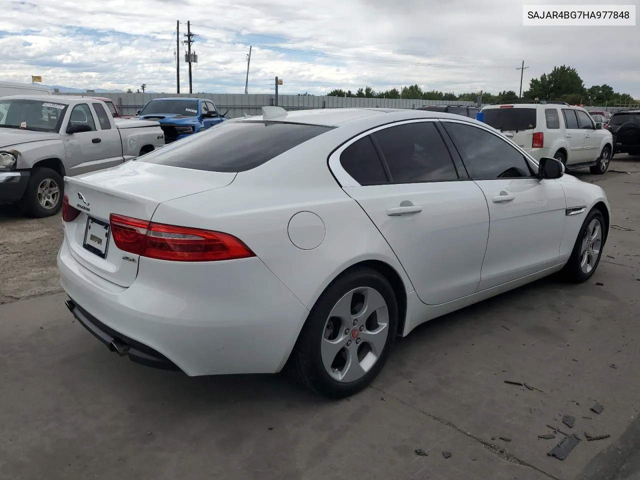 2017 Jaguar Xe VIN: SAJAR4BG7HA977848 Lot: 61422384