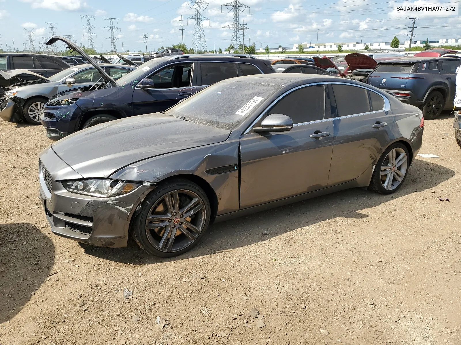 SAJAK4BV1HA971272 2017 Jaguar Xe Prestige