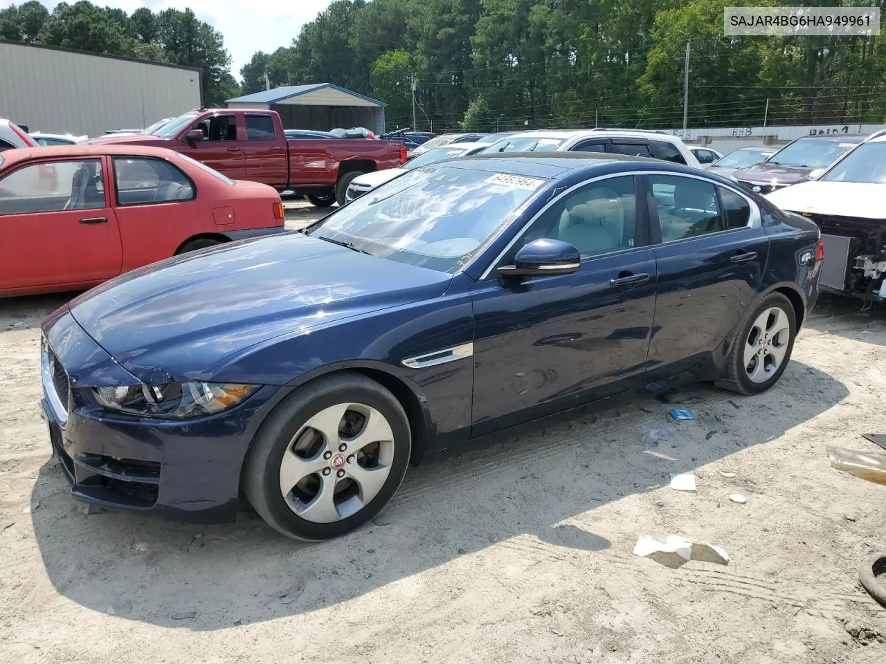 2017 Jaguar Xe VIN: SAJAR4BG6HA949961 Lot: 64982964