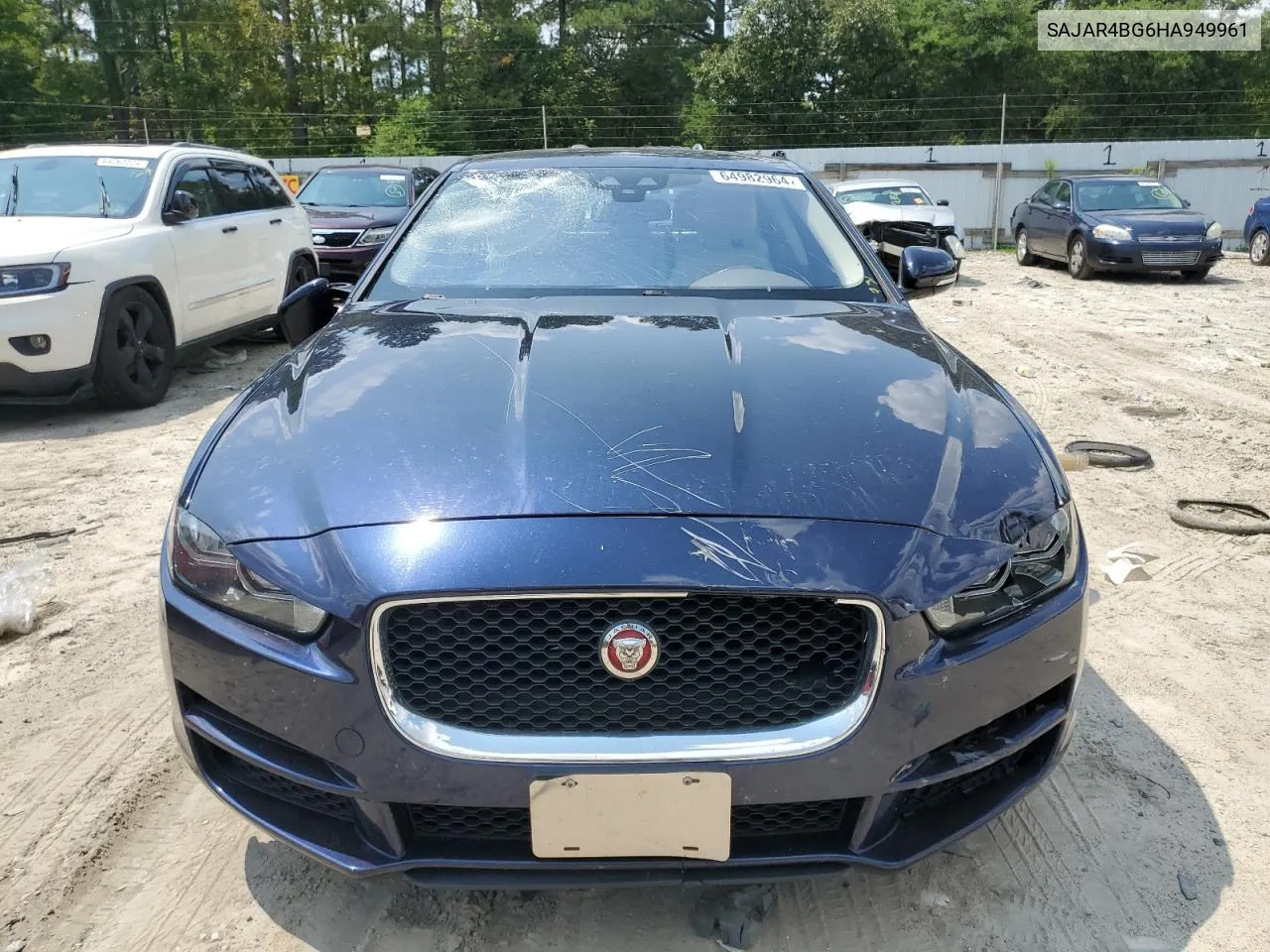 2017 Jaguar Xe VIN: SAJAR4BG6HA949961 Lot: 64982964