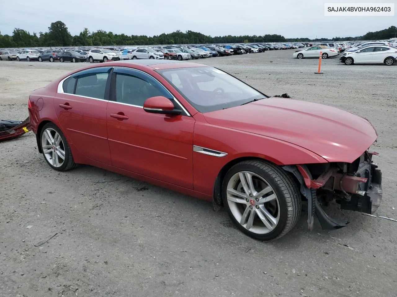 2017 Jaguar Xe Prestige VIN: SAJAK4BV0HA962403 Lot: 71273414