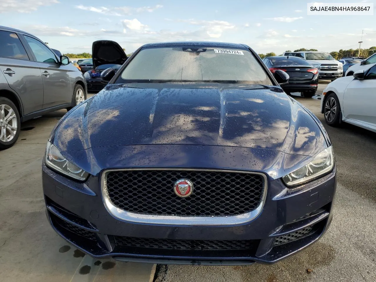 2017 Jaguar Xe Prestige VIN: SAJAE4BN4HA968647 Lot: 73994724