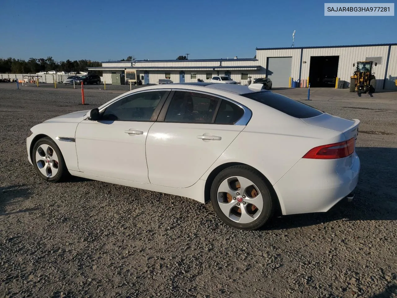 2017 Jaguar Xe VIN: SAJAR4BG3HA977281 Lot: 78381904