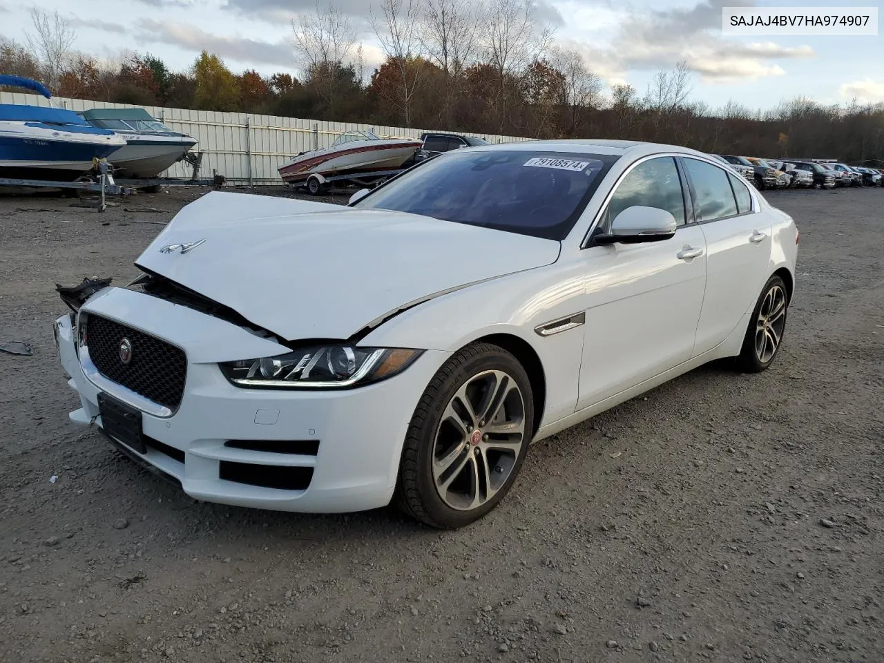 SAJAJ4BV7HA974907 2017 Jaguar Xe Premium