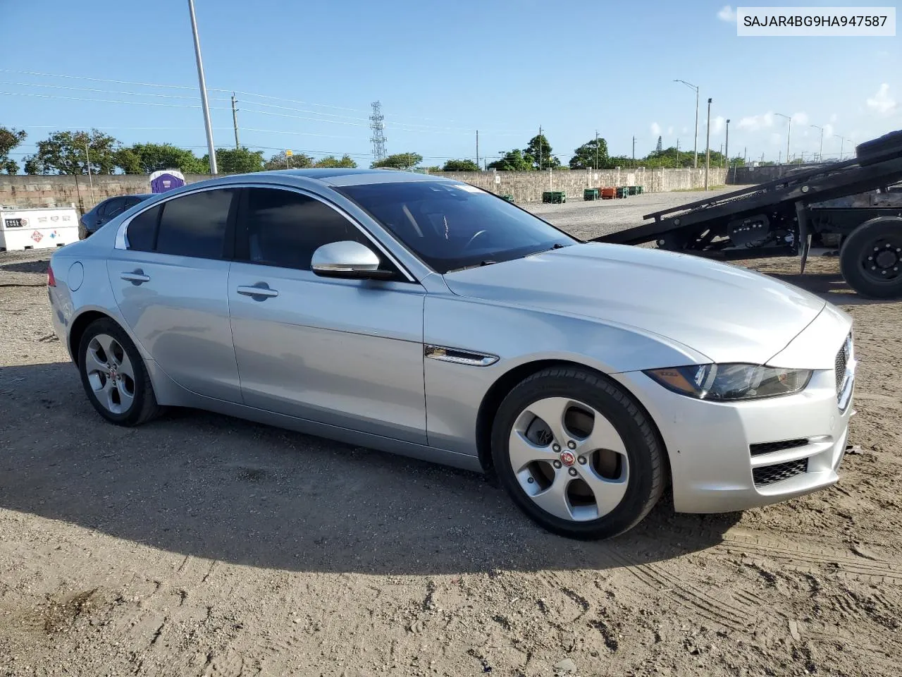 2017 Jaguar Xe VIN: SAJAR4BG9HA947587 Lot: 79231474