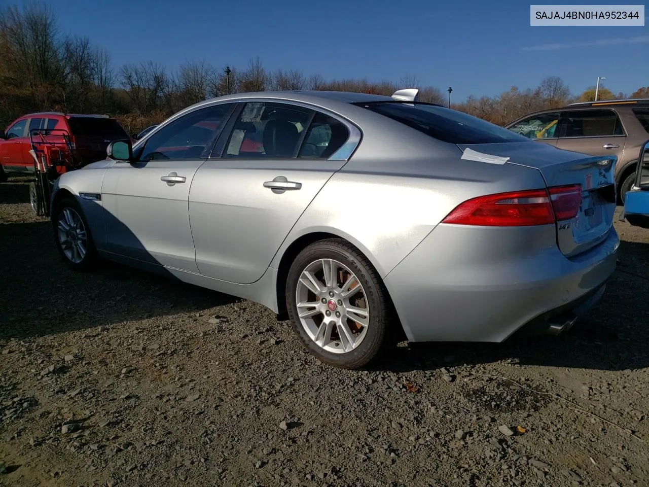 2017 Jaguar Xe Premium VIN: SAJAJ4BN0HA952344 Lot: 79531424